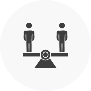 Equality and Inclusion Icon